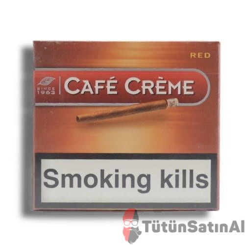 Cafe Creme Red 10’lu Sigarillo 1 Cafe Creme Red