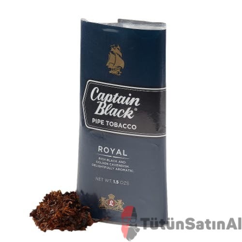 Captain Black Royal (Mavi) Pipo Tütünü 1 Captain Black Royal (Mavi) Pipo Tütünü