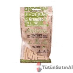 Greengo Organic Eco Slim XL (22 X 6 mm) Poşet Filtre