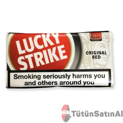 Lucky Strike Original Red İthal Tütün 25gr 1 Lucky Strike Original Red İthal Tütün 25gr