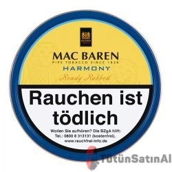 Mac Baren Harmony ( Tatlı - Çikolata aromalı ) Pipo Tütünü