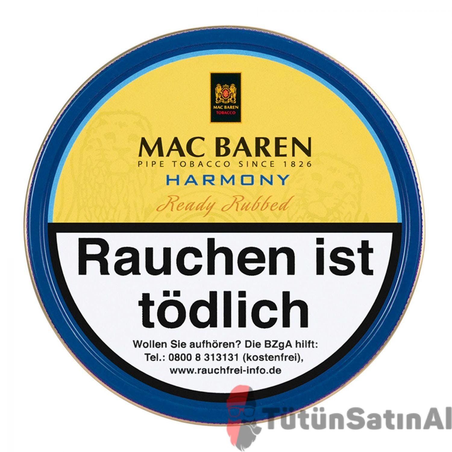 Mac Baren Harmony ( Tatlı - Çikolata aromalı ) Pipo Tütünü 1 Mac Baren Harmony ( Tatlı - Çikolata aromalı ) Pipo Tütünü