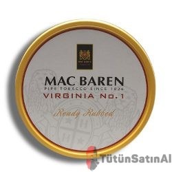 Mac Baren Virginia No. 1 ( Doğal Tatlı ) Pipo Tütünü