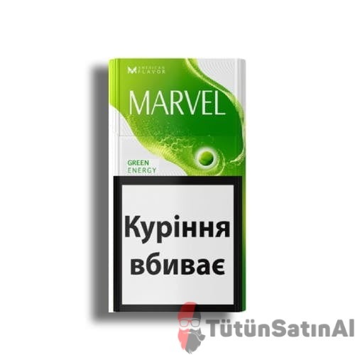 Marvel Green Energy (Yeşil Elma Aromalı) 1 Marvel Green Energy (Yeşil Elma Aromalı)