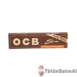 OCB King Size Virgin Paper Filter Kahverengi Zıvanalı