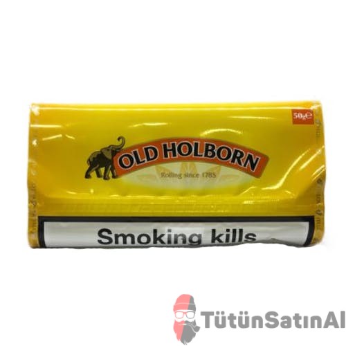 Old Holborn Sarı (Yellow) İthal Paket Tütün Satın Al – 50gr 1 Old Holborn Sarı (Yellow) İthal Paket Tütün Satın Al – 50gr