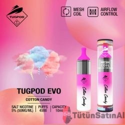 Tugboat EVO 4500 Cotton Candy (Pamuk Şeker)
