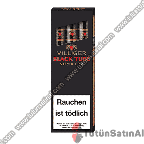 Villiger Black Tube Sumatra 3'lü 1 Villiger Black