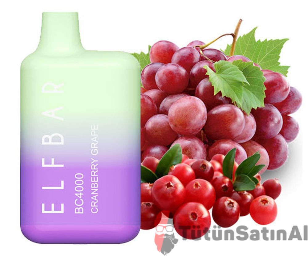 Elf Bar BC5000 Cranbey Grape 1 Elf Bar BC5000 Cranbey Grape
