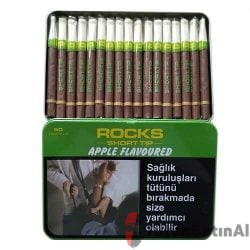 Rocks Short Tip Apple Sigarillo - Elma Aromalı