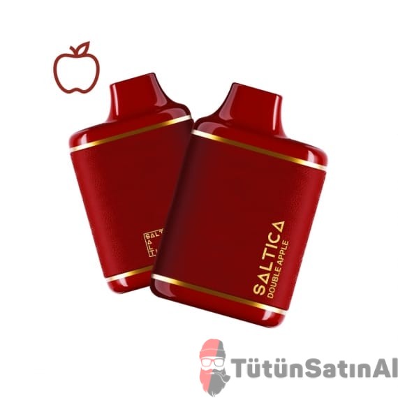 Saltica 7000 Double Apple Puff - Leather Series 1 Saltica 7000 Double Apple Puff - Leather Series