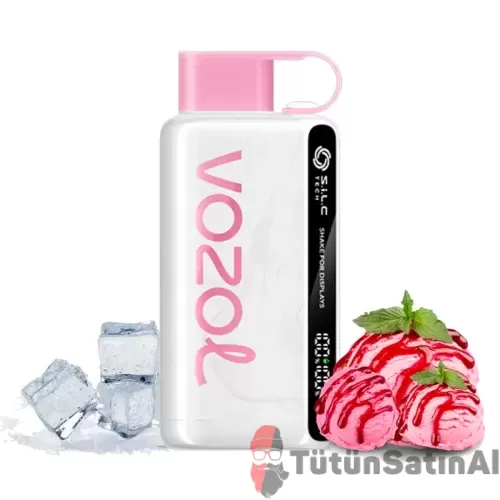 Vozol Star 12000 Strawberry İce Cream 1 Vozol Star 12000 Strawberry İce Cream