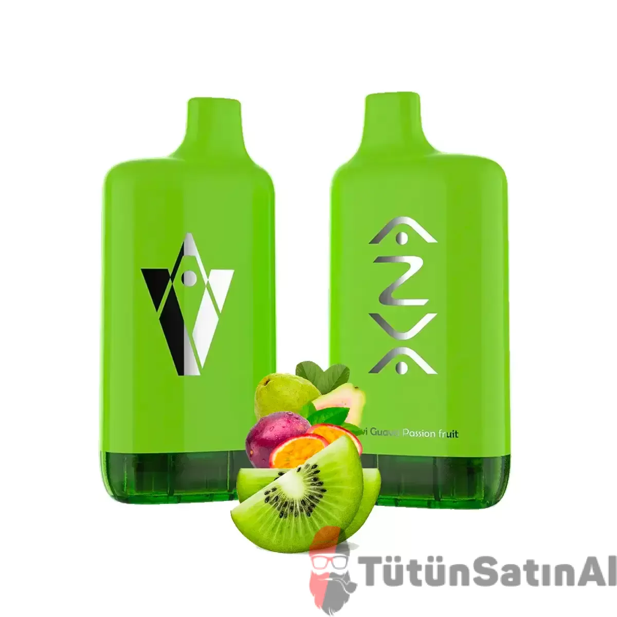 Azva Puff 8000 Kiwi Guava Passion Fruit 1 Azva Puff 8000 Kiwi Guava Passion Fruit