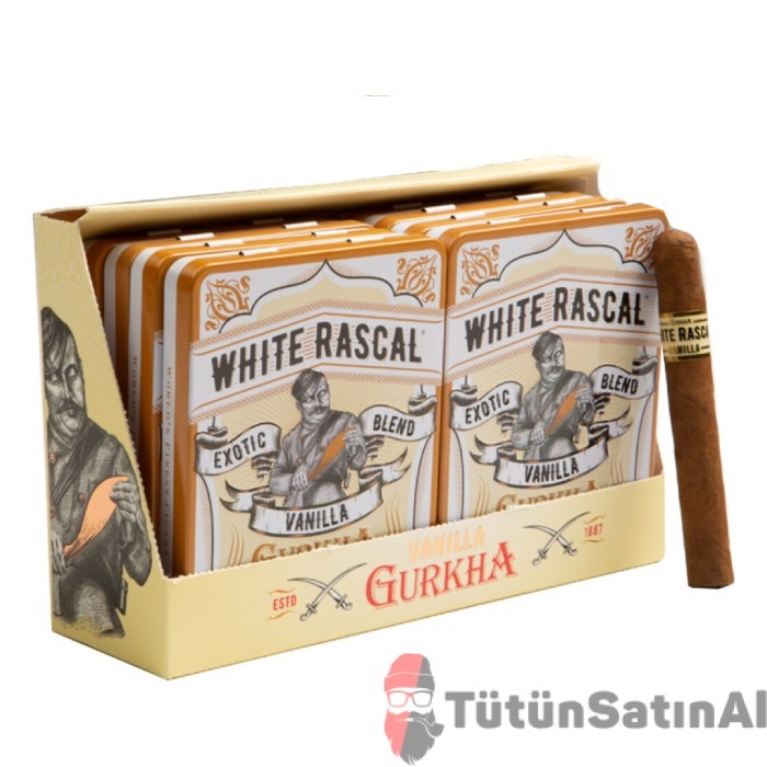 Gurkha Cafe Tabac White Rascal Vanilla Petite 2 Gurkha Cafe Tabac White Rascal Vanilla Petite - Görsel 2