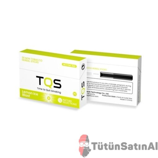 TQS LEMON ICE BLAST (LİMONLU BUZ) IQOS CİHAZ UYUMLU 1 TQS LEMON ICE BLAST (LİMONLU BUZ) IQOS CİHAZ UYUMLU