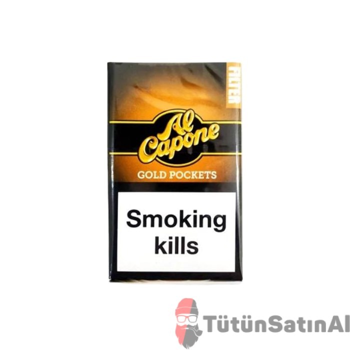 Al Capone Gold Pockets Filter Sigarillo 1 Al Capone Gold
