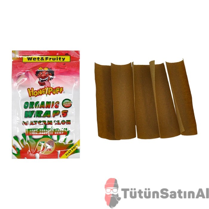 Honeypuff Organic Wraps Watermelon (Karpuz) Aromalı Sarma Kağıdı 2 Honeypuff Organic Wraps Watermelon (Karpuz) Aromalı Sarma Kağıdı - Görsel 2