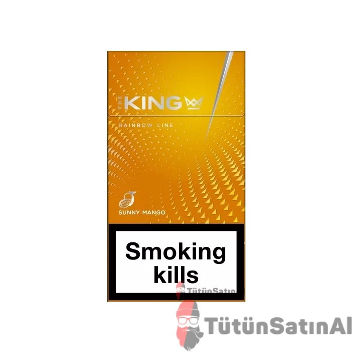 King Rainbow Line Sunny Mango ( Tatlı Mango ) İthal sigara 1 King Rainbow Line Sunny Mango ( Tatlı Mango ) İthal sigara
