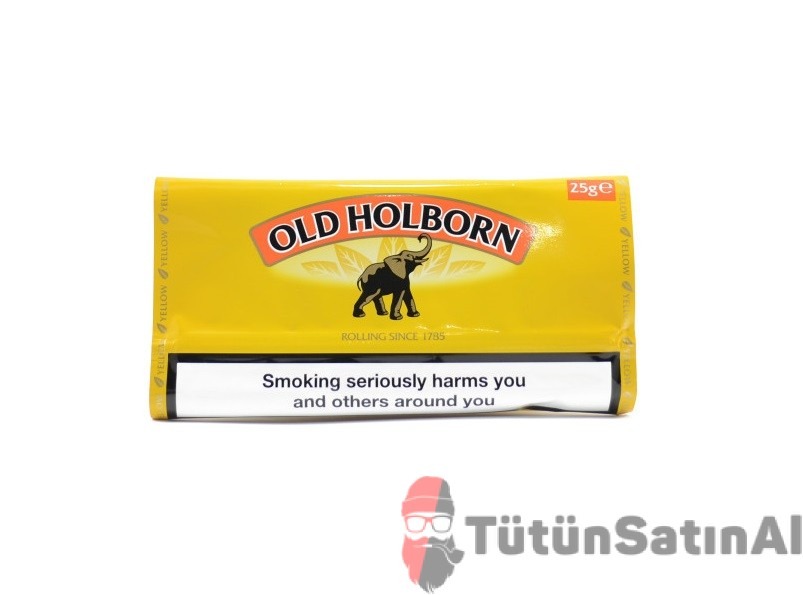 Old Holborn Sarı (Yellow) İthal Paket Tütün satın al – 25 Gr 1 Old Holborn Sarı