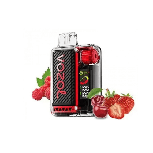 Vozol Vista 20000 Strawberry Raspberry Cherry - Çilek Ahududu Kiraz Aromalı 1 Vozol Vista 20000 Strawberry Raspberry Cherry - Çilek Ahududu Kiraz Aromalı