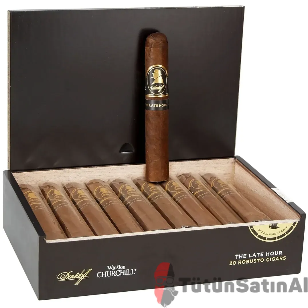 Davidoff Winston Churchill Late Hour Robusto 1 Davidoff Winston Churchill Late Hour Robusto