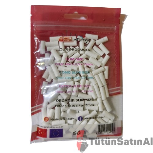 İdeal Ultra Premium Slim Filtre 6x15mm 150'li 2 İdeal Ultra Premium Slim Filtre 6x15mm 150'li - Görsel 2