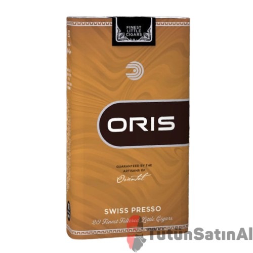 Oris Swiss Presso İthal Sigarillo (Çikolata-Kahve) 1 Oris Swiss Presso İthal Sigarillo