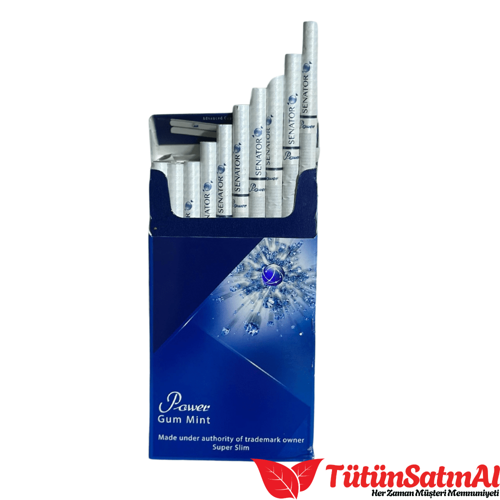 Senator Power Gum Mint Sigara 2 Senator Power Gum Mint Sigara - Görsel 2