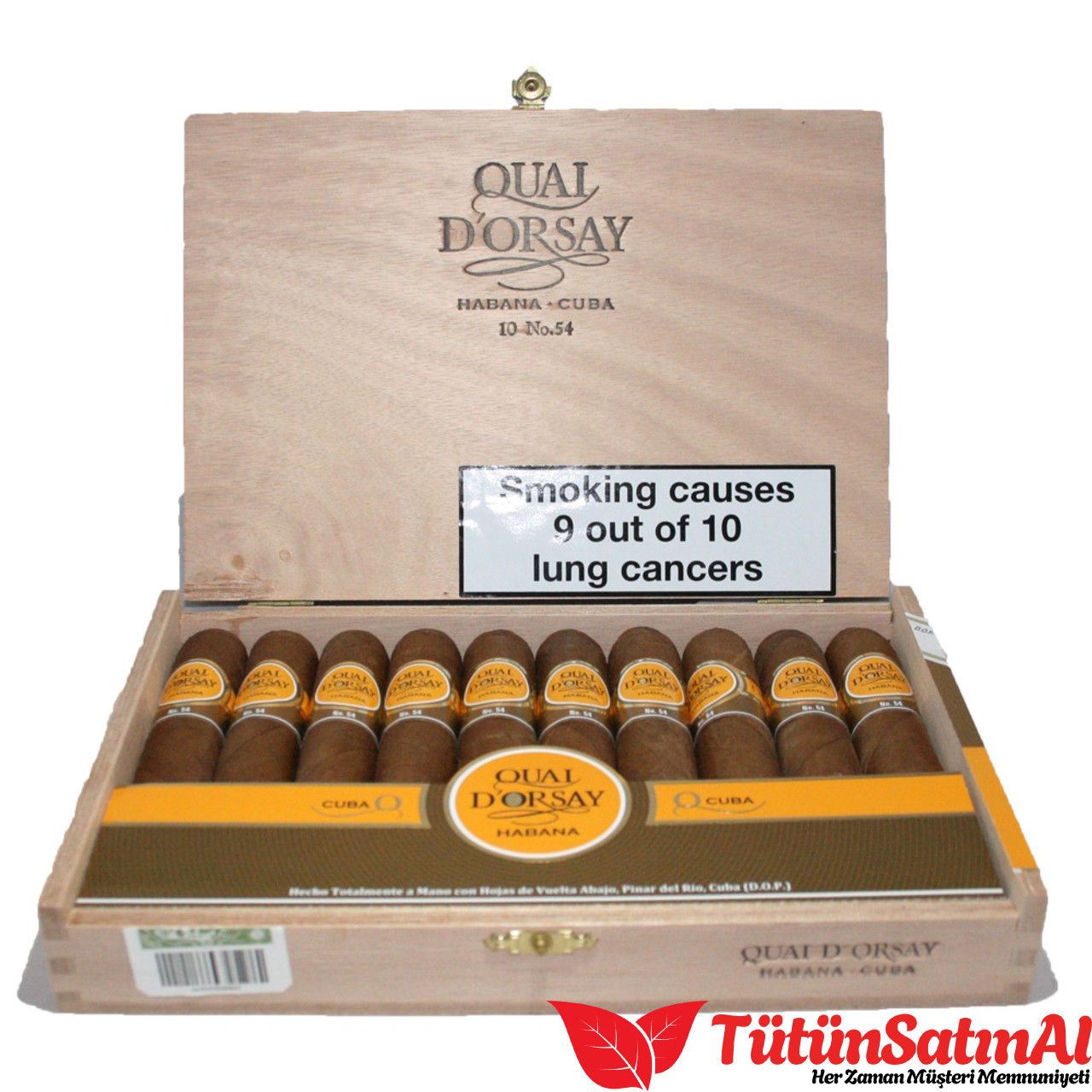 Quai D'Orsay No.54 10's Puro 1 Quai D'Orsay No.54 10's Puro